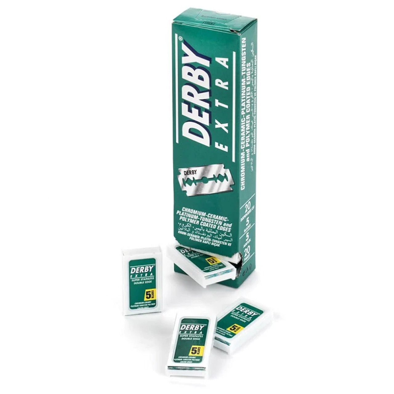 Derby Extra Double Edge Razor Blades 100pcs - 20 Packets