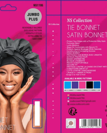 NS Collection  TIB BONNET SATIN BONNET  NS 1196