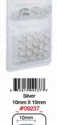 Bague Cheveux Argent 10mm #9237BT