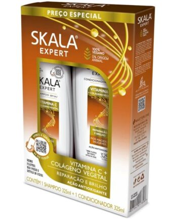 SKALA: VITAMINA C COLAG SHAMPOO + CONDITIONER 325 ML