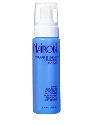 Nairobi Wrapp-It Shine Foaming Lotion mousse coiffante  8oz