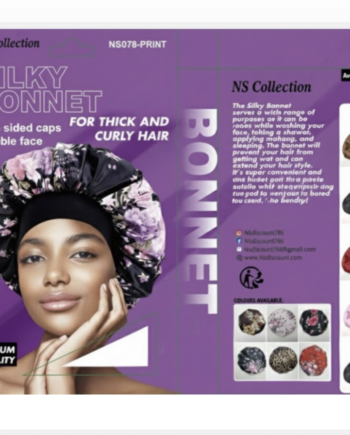 Ns Collection Bonnet Satin Print
