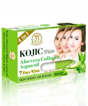 Savon Aloe vera Collagène Argan 160g – KOJIC WHITE