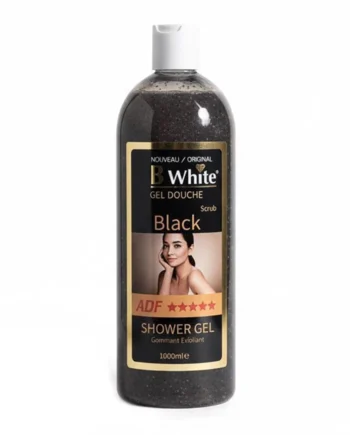 B WHITE GEL DOUCHE Black Shower Gel scrub 1000 ml