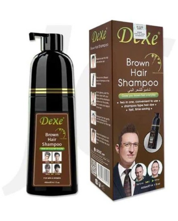 Shampooing Colorants Marron Dexe Brown Hair Shampoo 400ml