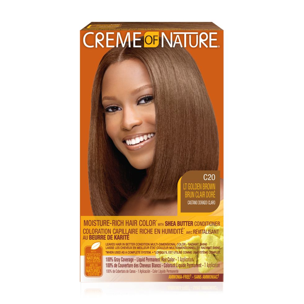Coloration Cheveux à l’huile d’argan Creme Of Nature