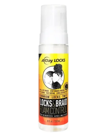 AllDay Locks Braid Foam MOUSSE 8oz